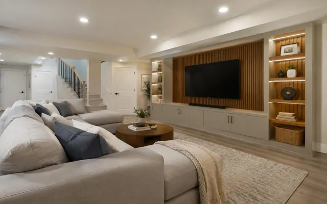 Modern kitchen representing residential general contracting in Barrhaven