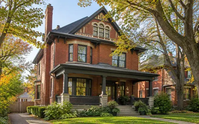 Restored brick home in the Glebe, Ottawa — general contractor The Glebe