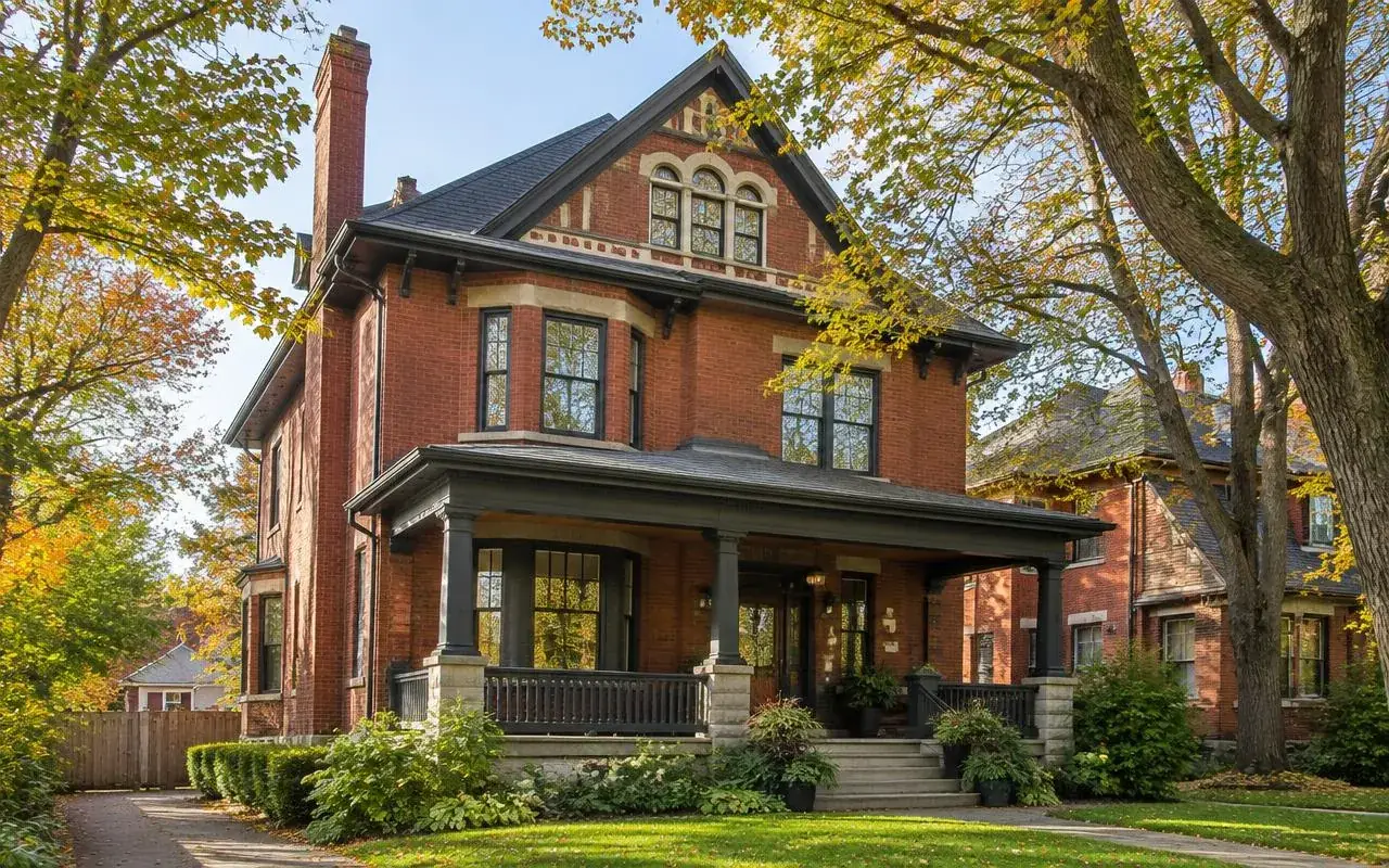 Restored brick home in the Glebe, Ottawa — general contractor The Glebe